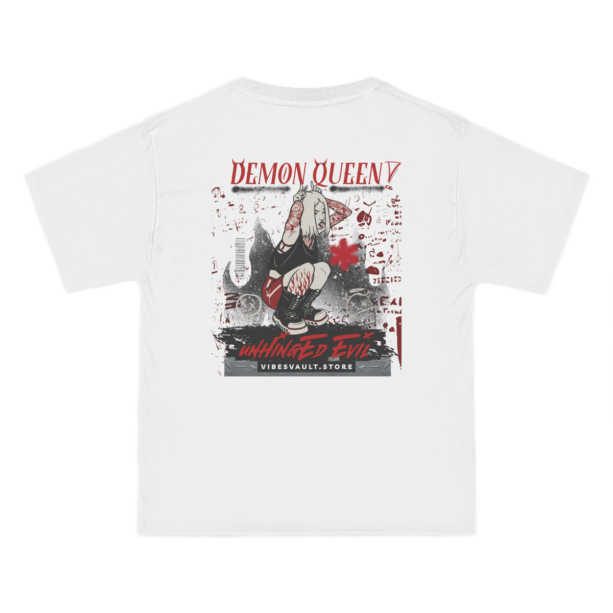 Demon Queen - Purple and Green- T-shirt Top - Graphic Tee - Fall 2026