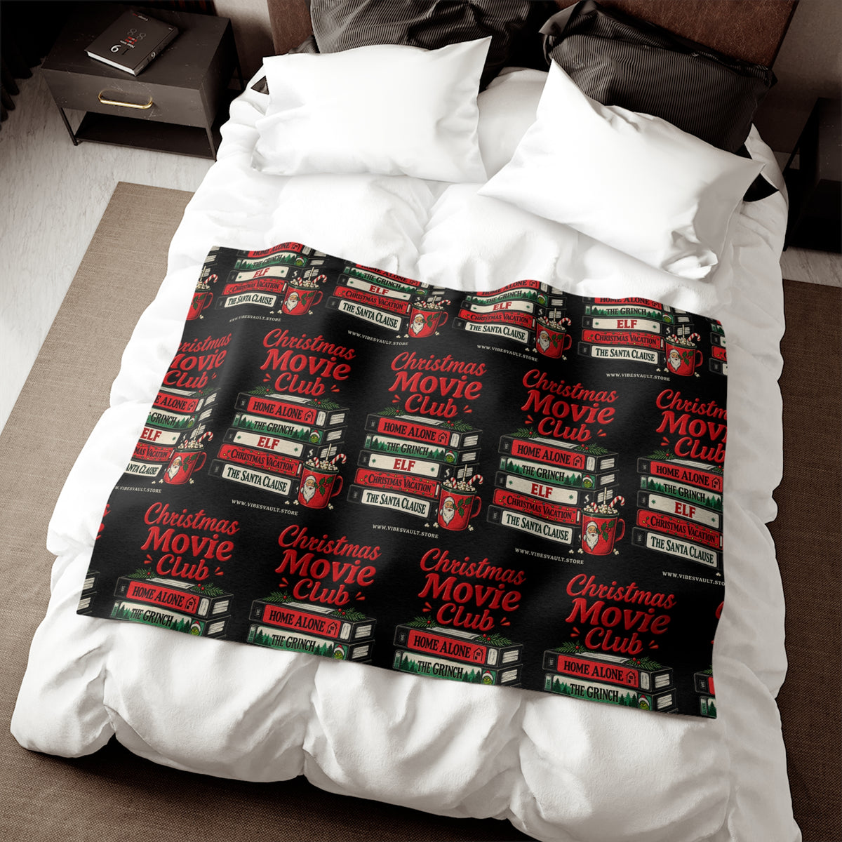 Christmas Movie Club Cozy Blanket