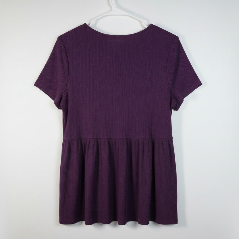 Purple Plus Size BeetleJuice Shirt