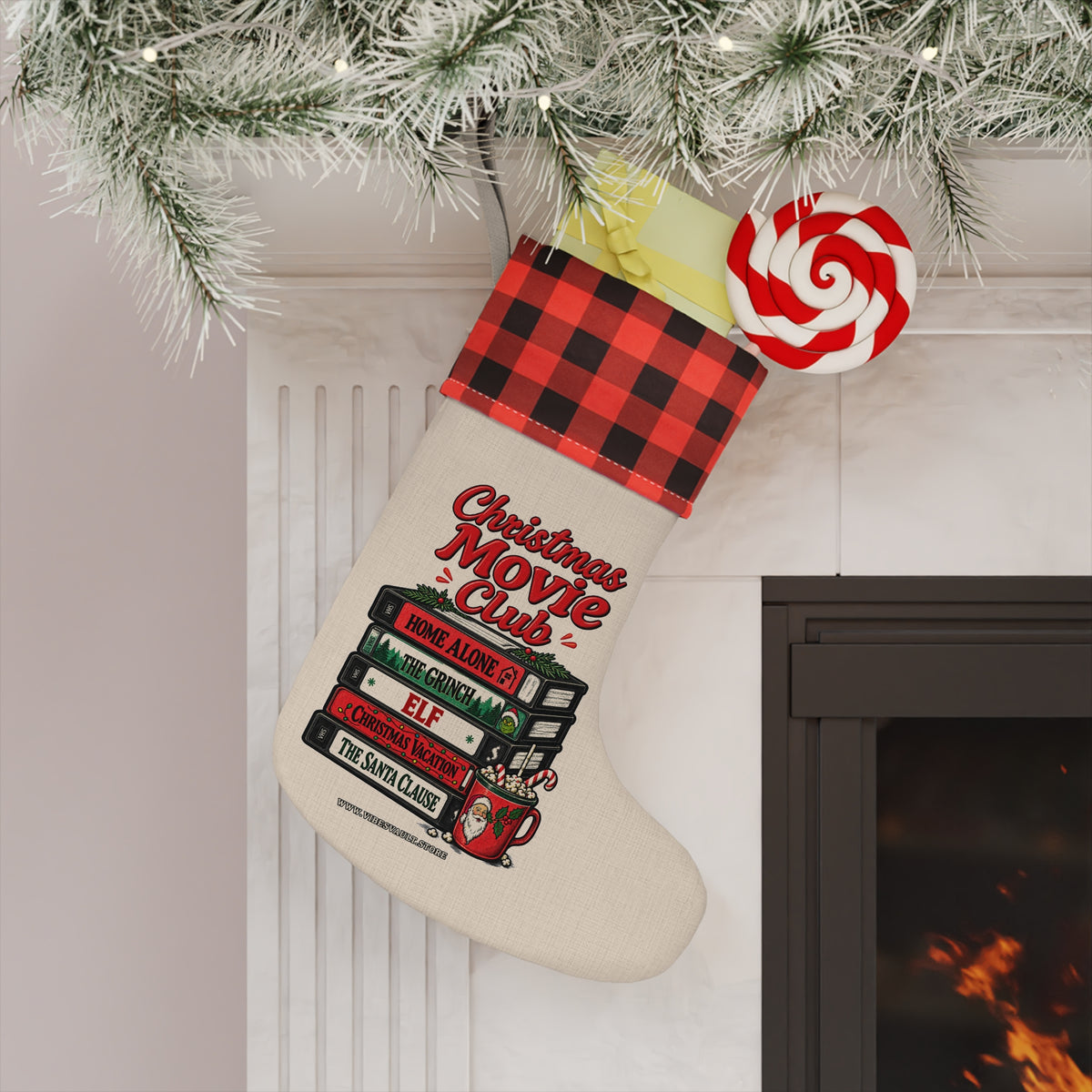 HOLIDAY Christmas Movie Club Christmas Stocking