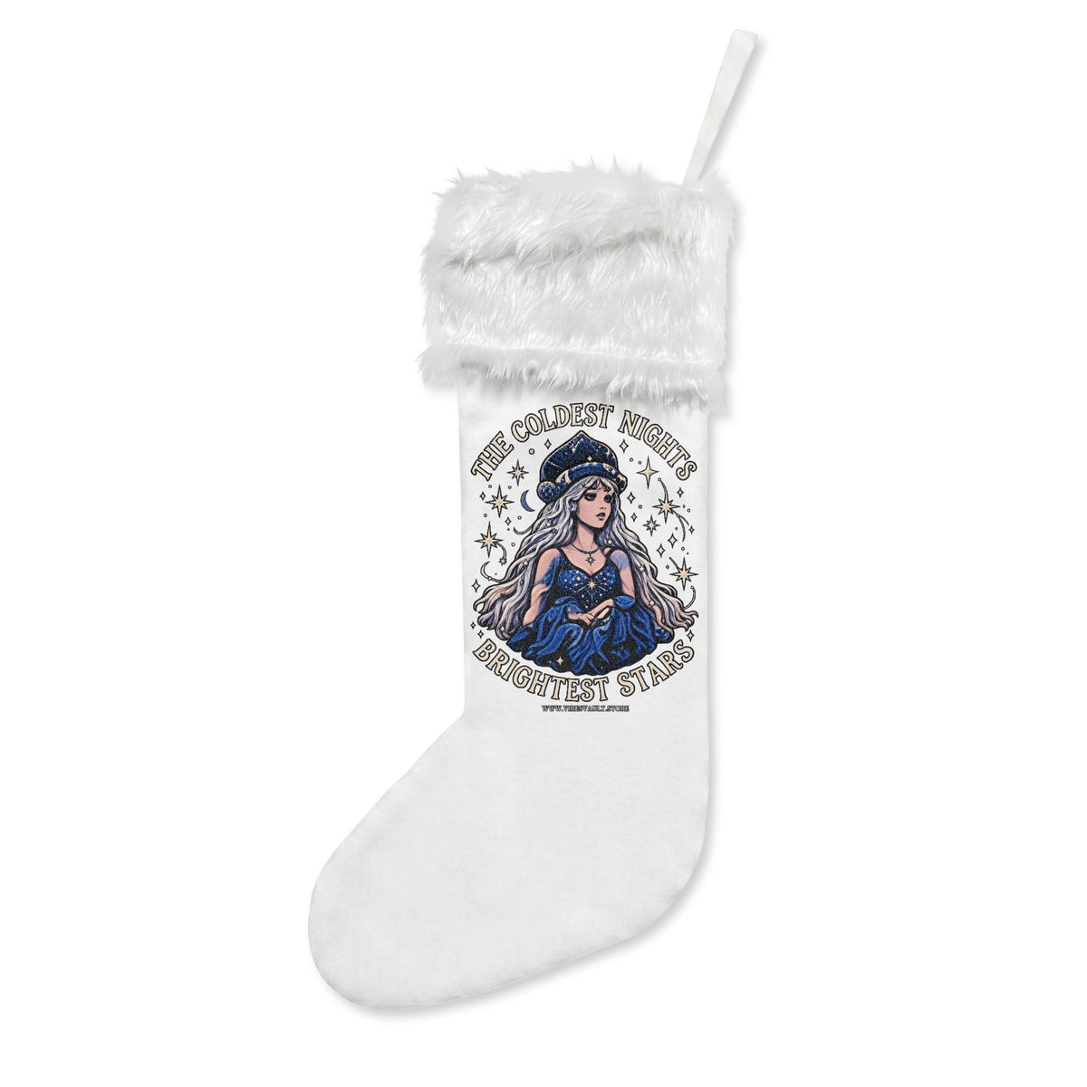 HOLIDAY Coldest Nights Brightest Stars Christmas Stockings (Flannel)