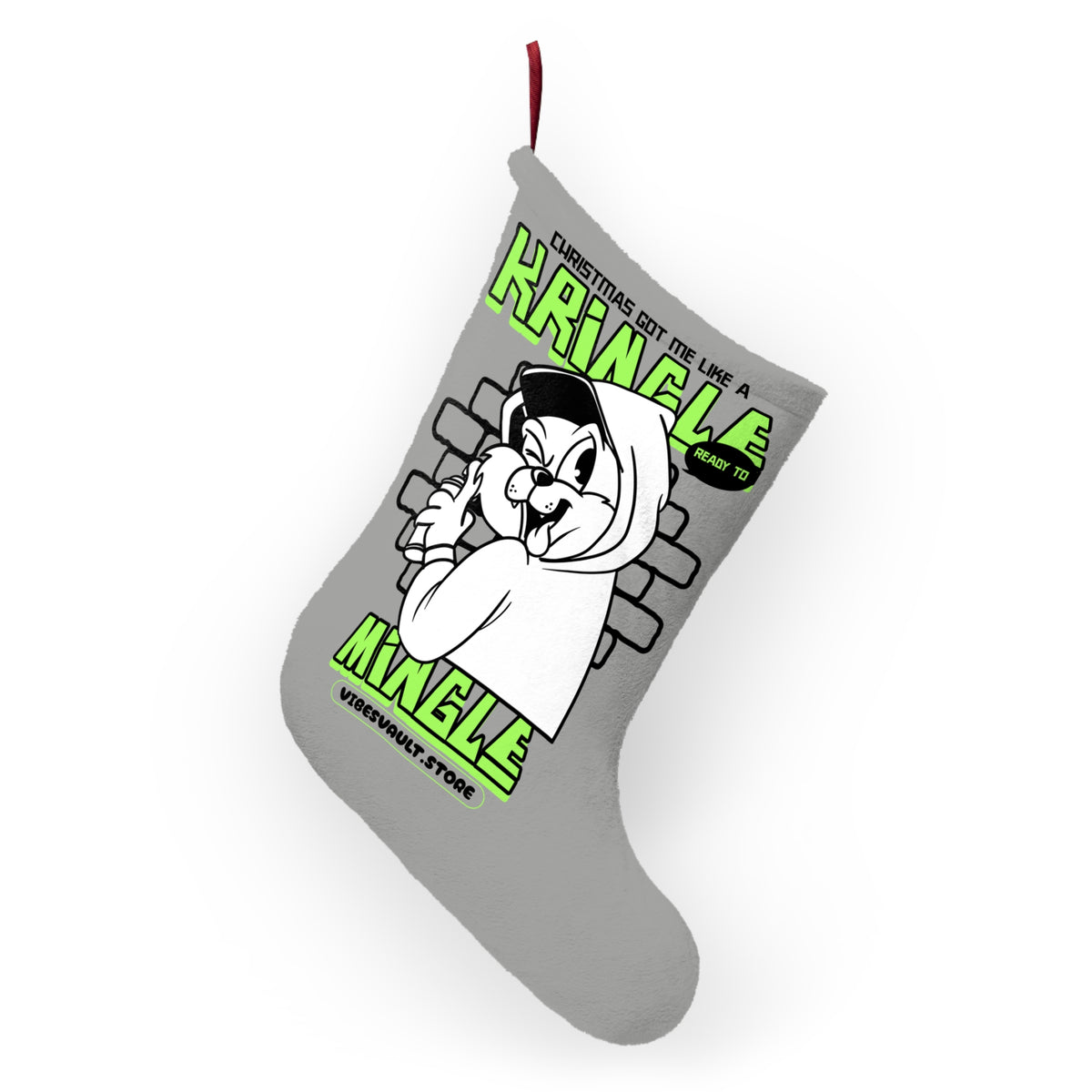 HOLIDAY Kringle Ready to Mingle Christmas Stockings