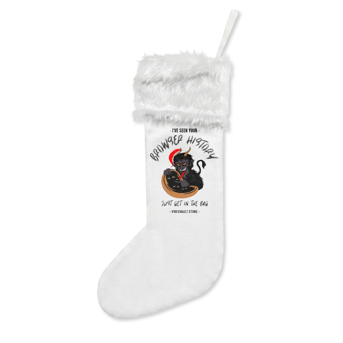HOLIDAY Krampus Basket Christmas Stockings (Flannel)