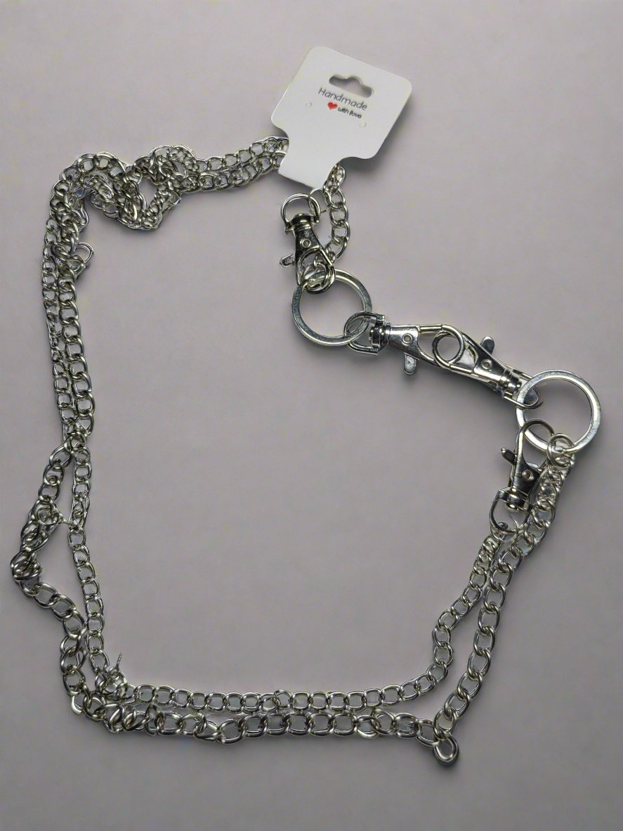 Silver Metal Chains
