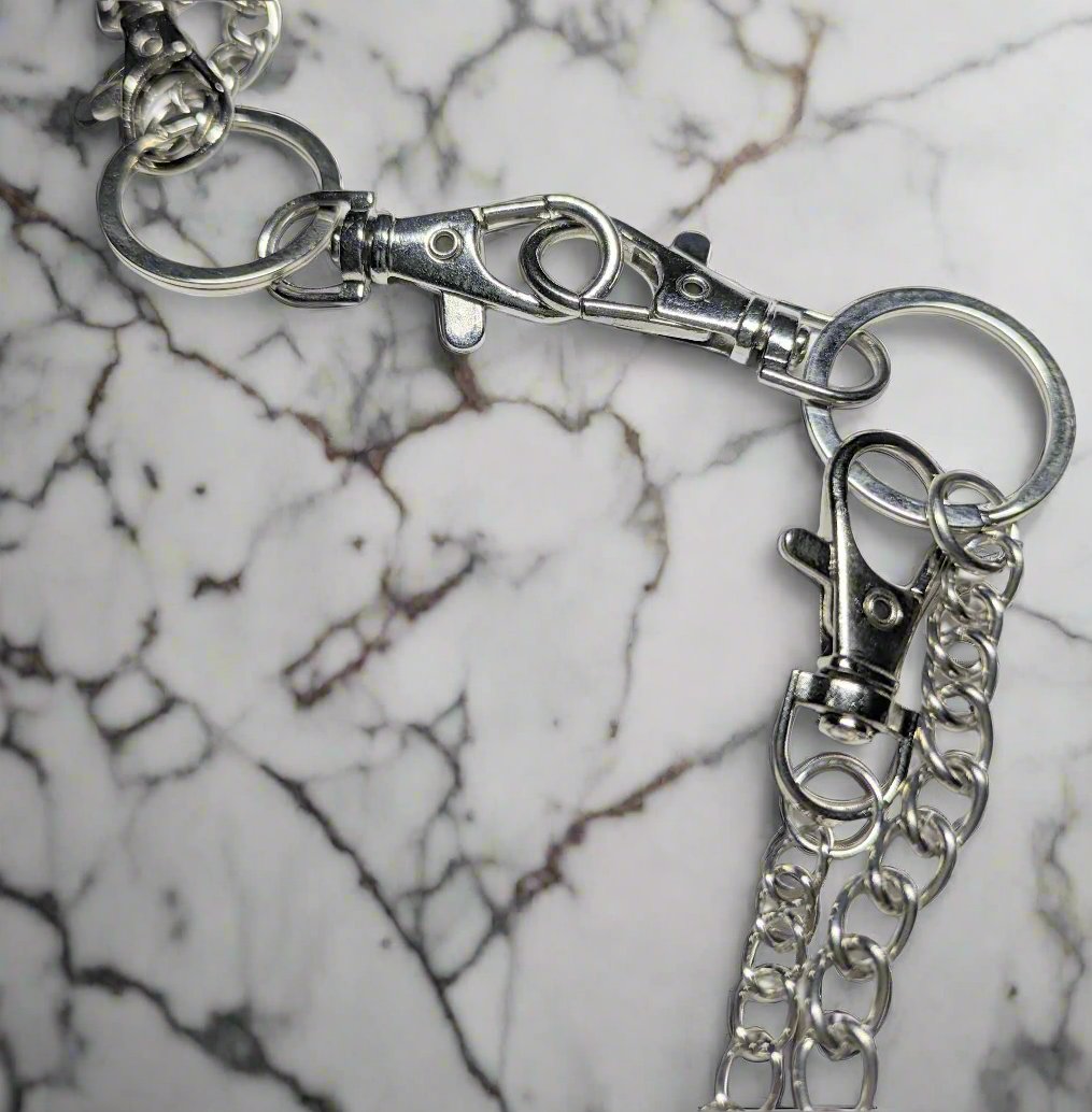 Silver Metal Chains