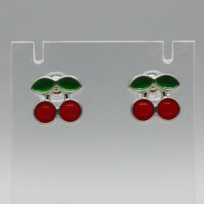 🍒 Cherry Delight Stud Earrings