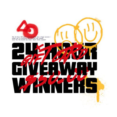 GIVEAWAY WINNERS