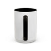 Red Heart Chrome Eye Colorful Mug 11oz & 15oz