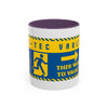 Vault-Tec 'This Way to Vault' Accent Coffee Mug — Fallout-Inspired Gamer Gift