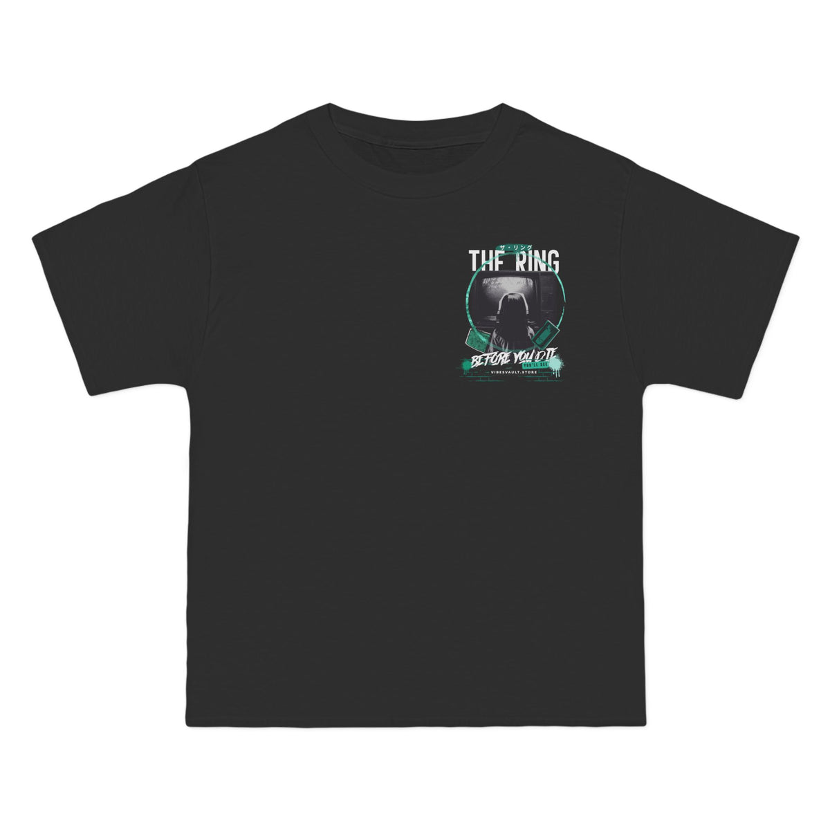 "Before You Die, You'll See" The Ring Inspired Art - T-shirt Top - Graphic Tee - Fall Halloween 2026