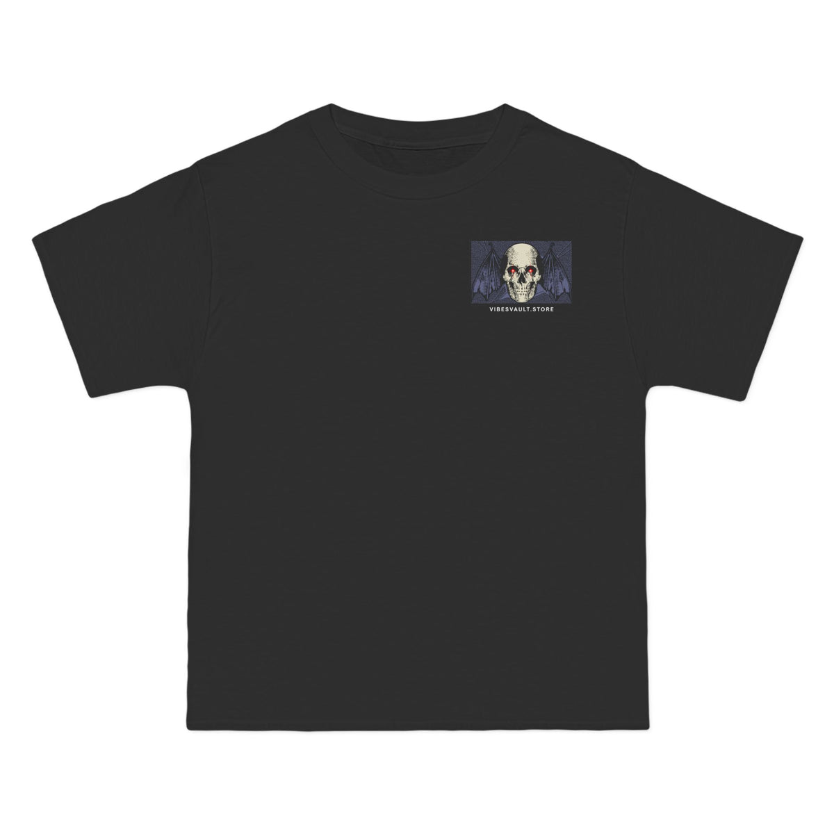 "Locked in on that Pussy" Humor Bat Skull - T-shirt Top - Retro Graphic Tee - Fall Halloween 2026