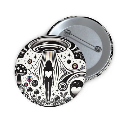 UFO Pin Button