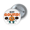 Oh My Gourd Pin Buttons