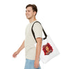 Rose Mosaic Portrait All-Over Print Tote Bag