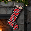 HOLIDAY Bah Humbug Santa Stocking