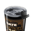 20oz Stainless Tumbler – Retro 'Don't Death' Vintage Skull Design— Halloween 2026