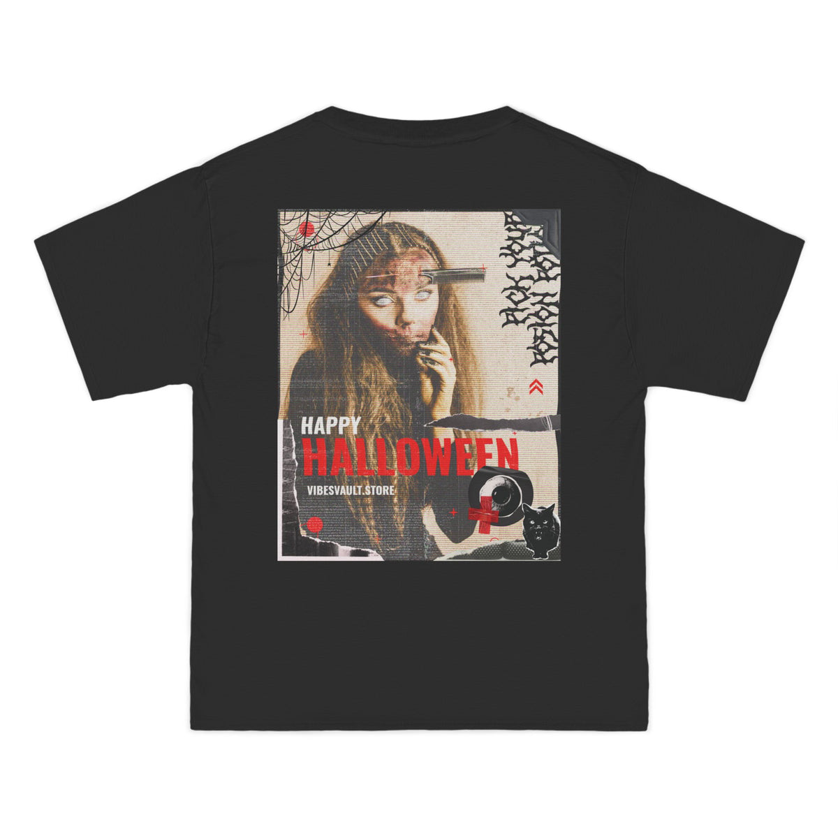 Halloween Street Design- T-shirt Top - Graphic Tee - Fall Halloween 2026