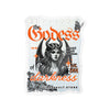 Goddess of Darkness Vinyl Sticker — Gothic Kiss-Cut Decal— Halloween 2026