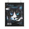 Halloween Cat Poster - "Black Cat Magic" October Magazine Cover