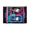 Neon Kitty Zip Bag