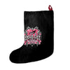 Pink Heart Chrome Eye Christmas Stockings