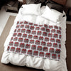 Red Heart Chrome Eye Sweatshirt Blanket