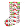 HOLIDAY Skeleton Graffiti Santa Stocking