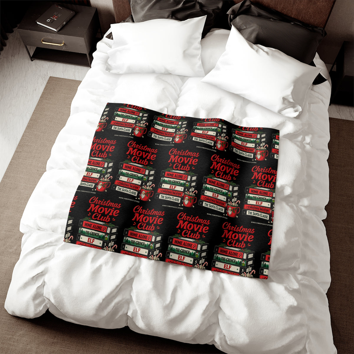 Christmas Movie Club Cozy Blanket