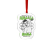 Kringle Mingle Acrylic Ornament — Funny Grinch-Style Holiday Decoration