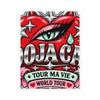 Red Heart Chrome Eye Custom Shape Magnet