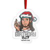 Christmas Jesus Custom Cut Acrylic Ornament Birthday Holiday Humor
