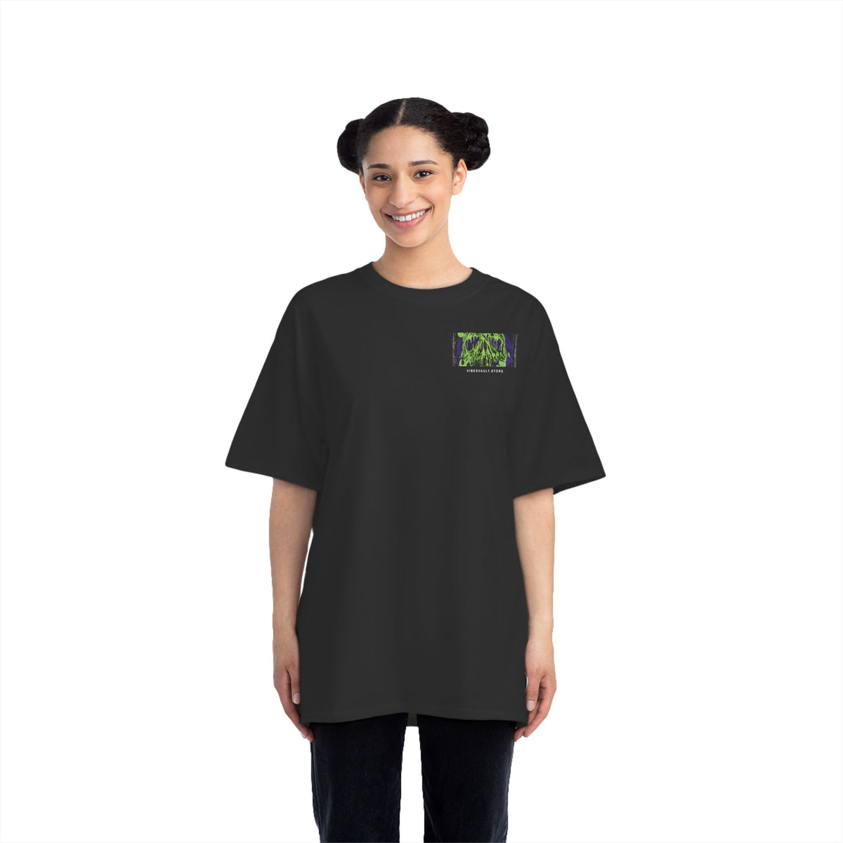 Welcome to the Darkness Skull - Purple and Green- T-shirt Top - Graphic Tee - Fall 2026