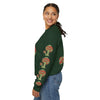 Mushroom Tree Crewneck Sweatshirt — Festive Toadstool Holiday Graphic