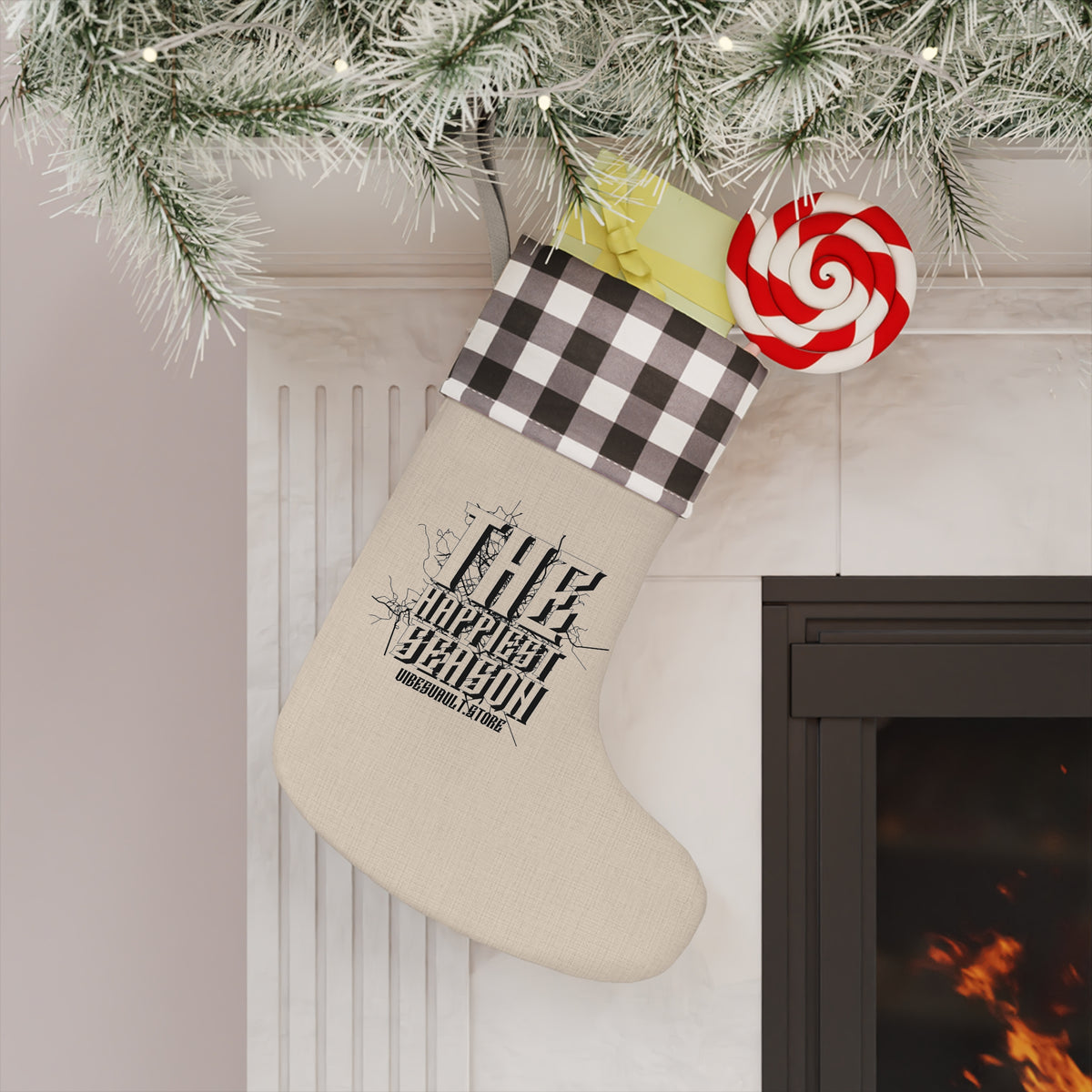 HOLIDAY The Happiest Season Christmas Stocking