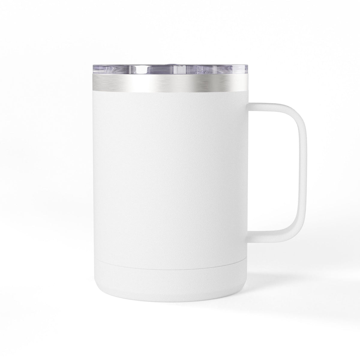 Red Heart Chrome Eye Coffee Mug Tumbler 15oz
