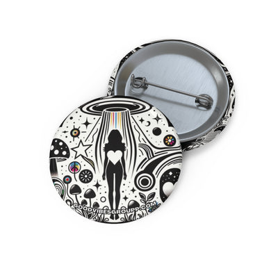 UFO Pin Button