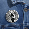 Moon Child Pin Button