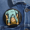Hallloween Yoga Class Pin- Possesed Work Out - Scary Button Badge - Fall Halloween 2026