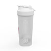 Pink Heart Chrome Eye Protein Shaker