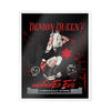Demon Queen Kiss-Cut Vinyl Decal — Gothic Punk Sticker ("Unhinged Evil")— Halloween 2026
