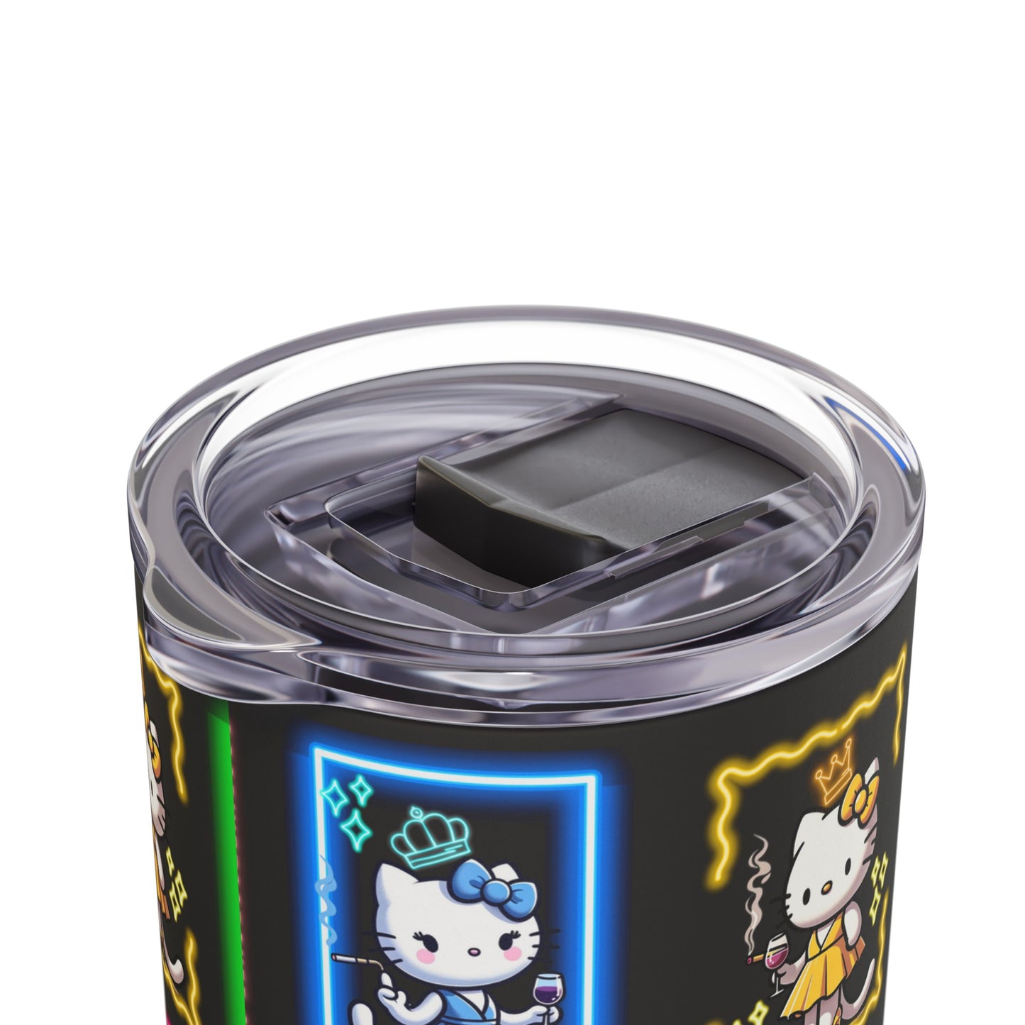 Feline Friends Skinny Matte Tumbler, 20oz