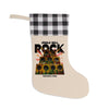 HOLIDAY Vintage Holiday Speakers Christmas Stocking
