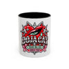 Red Heart Chrome Eye Colorful Mug 11oz & 15oz