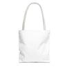 Pink Heart Chrome Eye All-Over Print Tote Bag