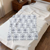 Stardust and Snowflakes Velveteen Plush Blanket