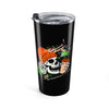 20oz Stainless Tumbler — Coffee Skull Pumpkin Spice PNW Graphic, Reusable Travel Cup— Halloween 2026