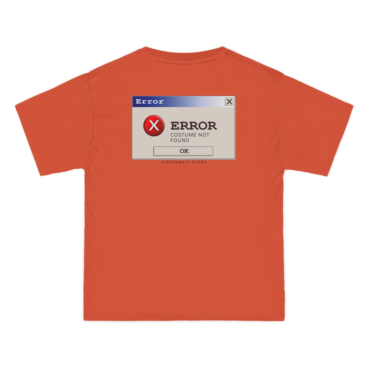 ERROR Costume Not Found - T-shirt Top - Retro Vampire Heart Graphic Tee - Fall Halloween 2026