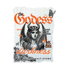 Goddess of Darkness Vinyl Sticker — Gothic Kiss-Cut Decal— Halloween 2026