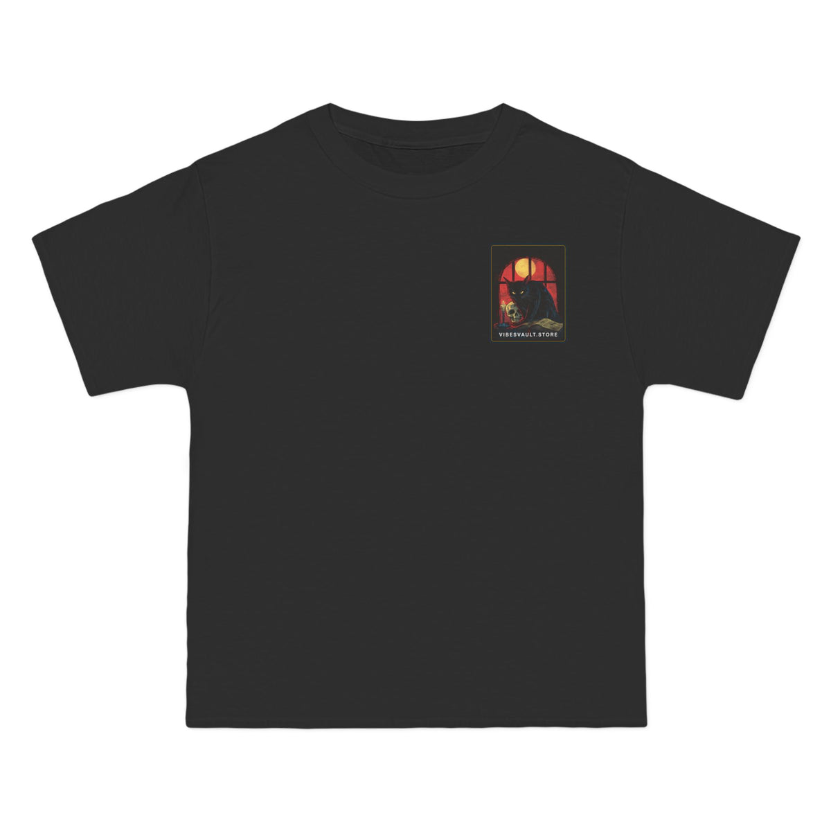 Black Cat "Stay Creepy"- T-shirt Top - Retro Graphic Tee - Fall Halloween 2026