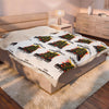 HOLIDAY Colorful Holiday Speakers Velveteen Plush Blanket